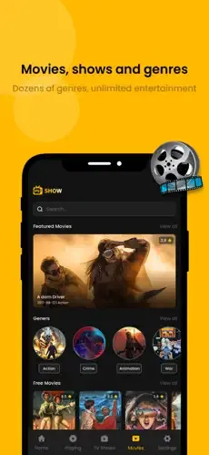 cricify-tv-pc Movies and shows